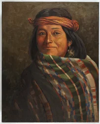 Cove-Vai, San Felipe Pueblo (olaj, vászon)