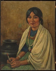 Taos nő