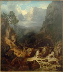 C. Morgenstern, The Waldbachstrub Hallstatt közelében