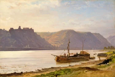 C.Morgenstern, Rajna táj várromokkal