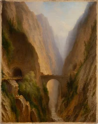 A Via Mala Graubündenben