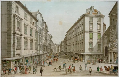 A bécsi Kohlmarkt