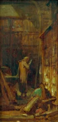 A könyvtárban