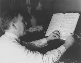 Henry Louis Mencken (1880-1956) 1932. július (zselatinos ezüstnyomat)