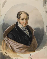 Alekszandr Ivanovics Lorer portréja 1779-1824, 1820-as évek eleje.