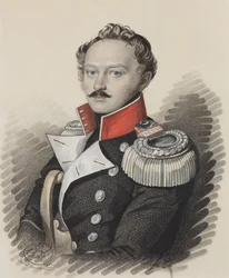 Alekszandr Sztyepanovics Talyzin portréja 1795-1858, 1820-as évek vége.