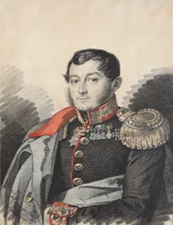 Pjotr Nyikolajevics Jermolov portréja 1787-1844, 1820-as évek.