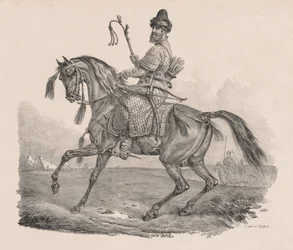kozák lovag, c. 1820.