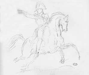 Napóleon lóháton, XVIII. század