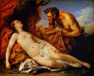 Jupiter és Antiopé, kb. 1753