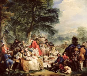 Vadászebéd, 1737