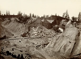 Union Diggings, Columbia Hill, Nevada megye