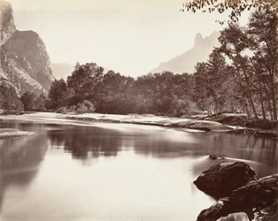 Yosemite Valley, kb. 1872, nyomtatott kb. 1876.