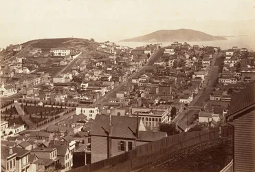 San Francisco, 1864, nyomtatott kb. 1876.