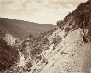 Sulphur Creek and Road to Gejzírek, 1868-70, nyomtatott kb. 1876.