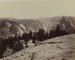 A kupolák a Sentinel Dome-ból, 1866.