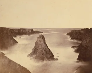 [Parti látkép, 1.] / [Parti látkép, Mendocino]