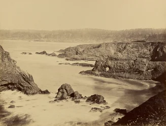[Mendocino tengerparti kilátása]