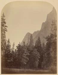 A Half Dome körvonalnézete - 4967 láb, Yo Semite