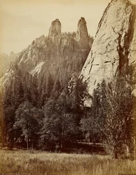 A katedrális csúcsai, Yosemite, Kalifornia