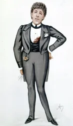 Oscar Wilde (1854 - 1900) rajzfilmje, Carlo Pellegrini (1839 - 1889) - a „Vanity Fair” című filmben május 24-én