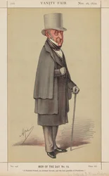 Vanity Fair: Men of the Day No. 14 "Egy hűséges barát, egy kiváló lovag és a lehető legjobb elnök"