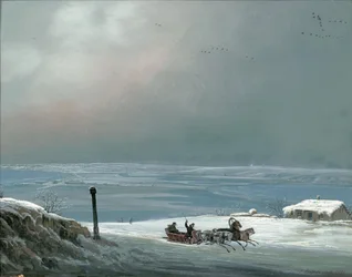 Odessza környéke télen, 1841.