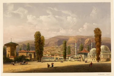 A Bahcsisaráj kánok palota, 1856
