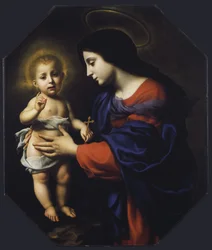 Madonna és gyermeke, 1651