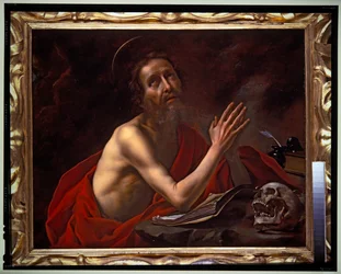Szent Jeromos imádságban (réz)