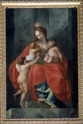 A köztársaság tizenhárom értékének allegóriája: a jótékonyság (Festészet, 1783 után)
