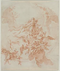 Szűz mennybemenetele, c. 1754.