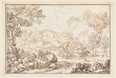 Rajz, Tájkép, 1770-86