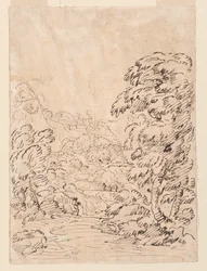 Rajz, Egy hegyi városba vezető út, 1750-86