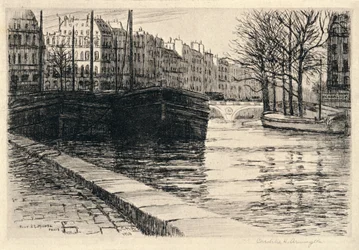 A Pont St Michel, 1915
