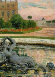 North Parterre, a Szirének szökőkútja, 1913.