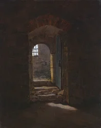 Ajtó Meisseniben, 1827