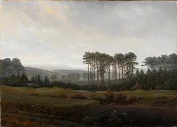 „A nap időszakai: Délután”, 1821-1822. 22 x 31 cm. Alsó-szászországi Állami Múzeum, Hannover