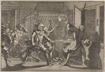 Albrecht von Wallensteint, Friedland hercegét saját katonái meggyilkolják, 1634