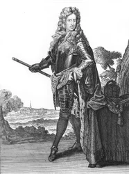 I. József, római római császár 1678-1711 – I. József császár, a Szent Birodalom (1678-1711), német római császár portréja” I – Caspar Luyken rajzai – Christoph Weigel metszett és kiadó (Nürnberg 1703).