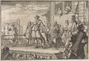 Thomas Wentworth, Strafford grófja az állványról szól az emberekhez, 1641