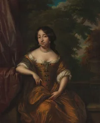 Anna Maria Hoeufft 91646-1715), Jan Boudaen Courten feleségének portréja
