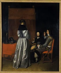 A látogatás, 1655