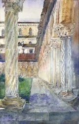 Katedrális Monrealében, Szicíliában, 1902.