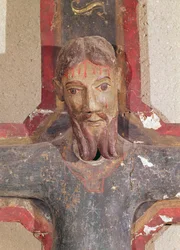 Magestat of La Llagonne (polikróm fa) (247238 részlet)