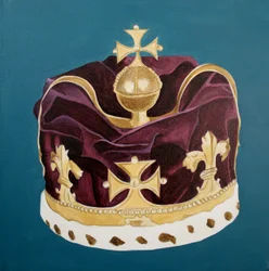 Koronaékszerek, 2001 (olaj, vászon)