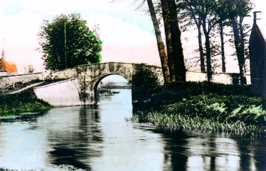 Híd Radcotban, Oxfordshire, 1926.