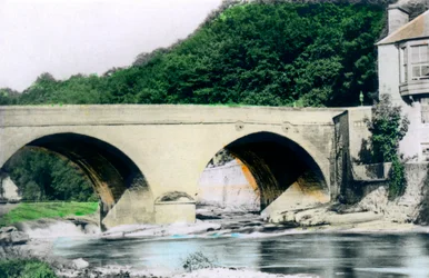 Híd az Allan folyón, Bridge-of-Allan, Stirling, 1926.