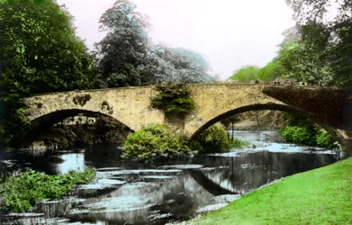 Levens híd, Kendal, Cumbria, 1926.