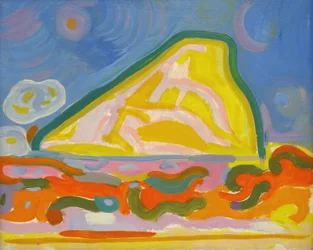 Mt Ste Victoire, 1944 körüli (olaj, vászon)